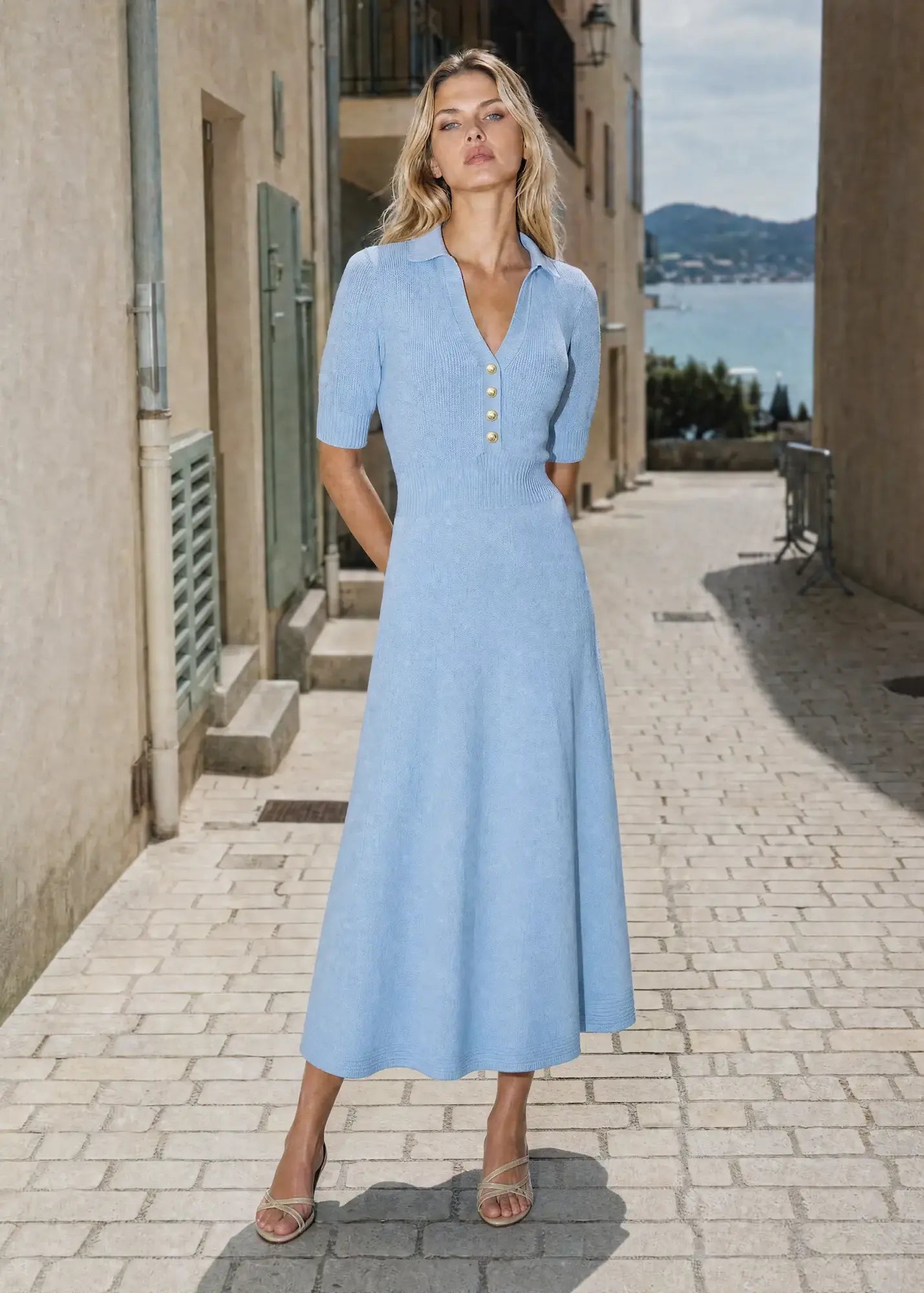 Sola Dress - Lagoon